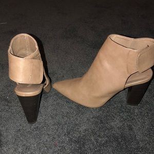 Cute open back nice booties